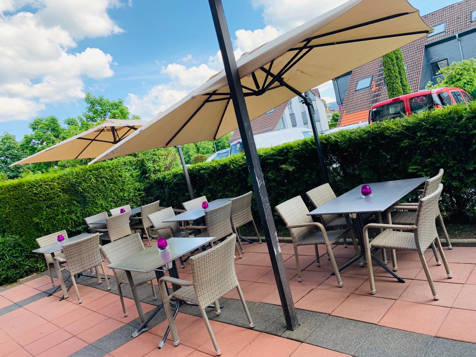 Terrasse und Außenbereich von San Daniele